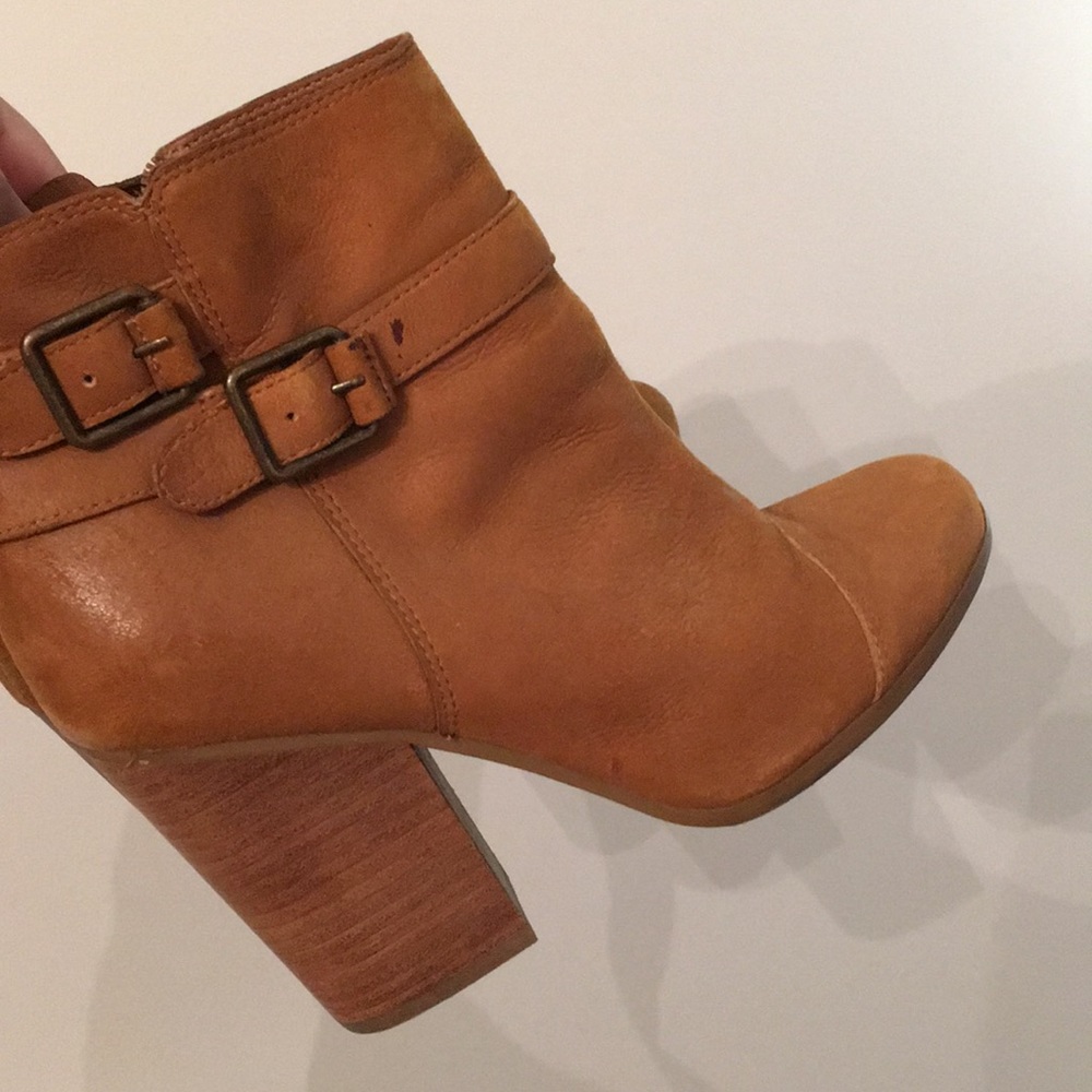Lucky Brand Suede Leather Booties